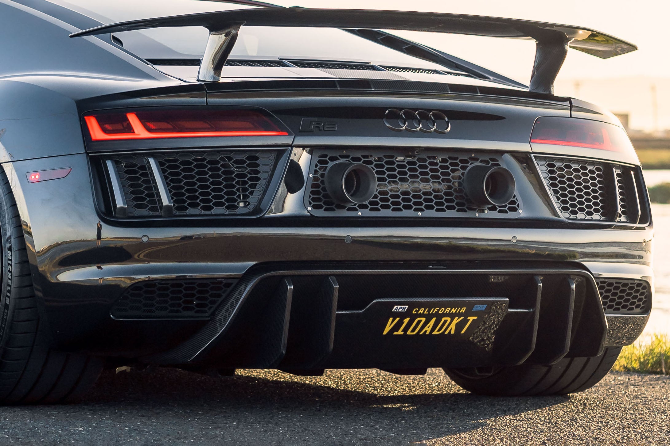 Voodoo Design Audi R8 Gen 2 Center Exit Exhaust (2017–2019)