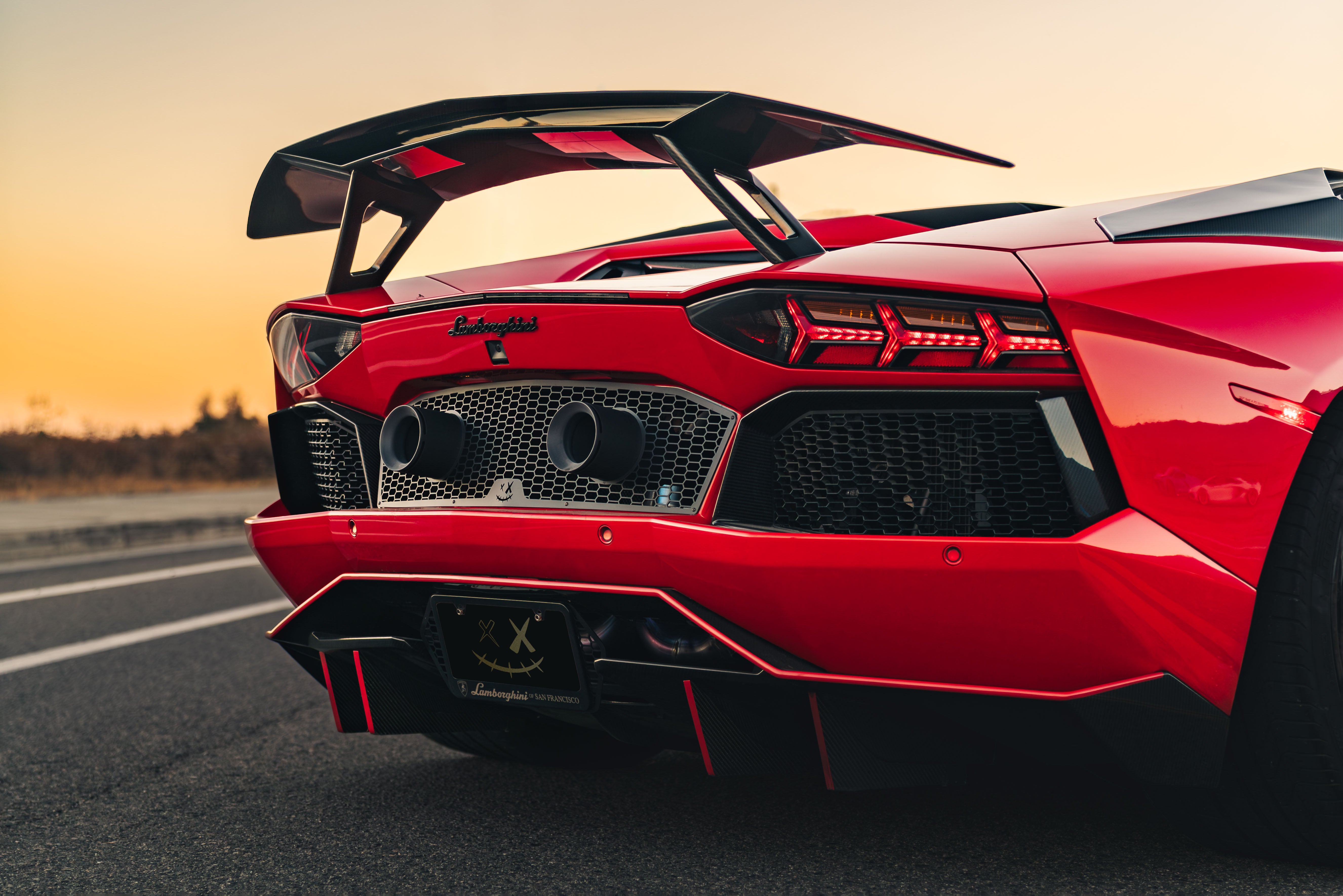 Voodoo Design Lamborghini Aventador LP700-4 Center Exit Exhaust (SVJ Style)