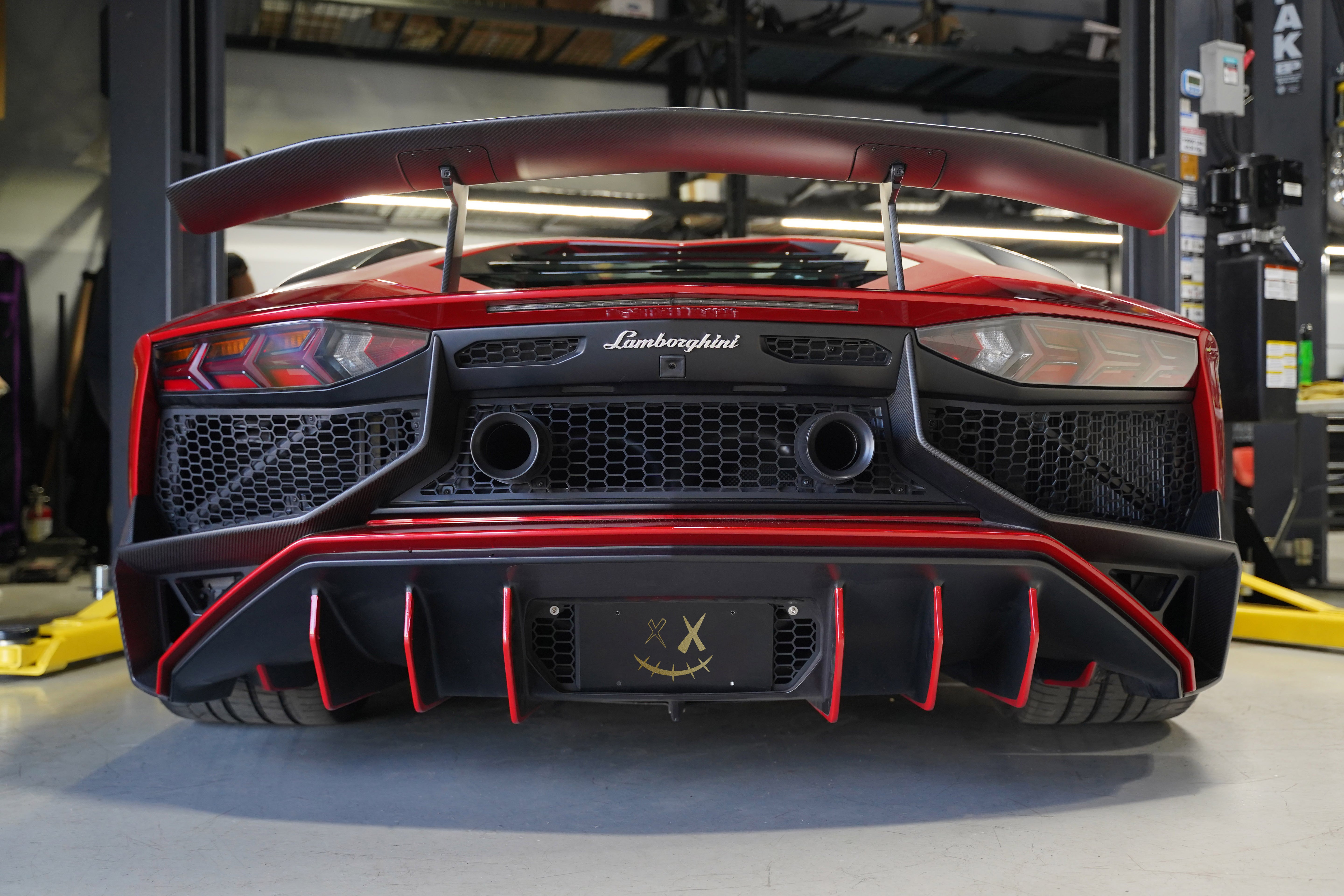 Voodoo Design Lamborghini Aventador SV Center Exit Exhaust (SVJ Style)