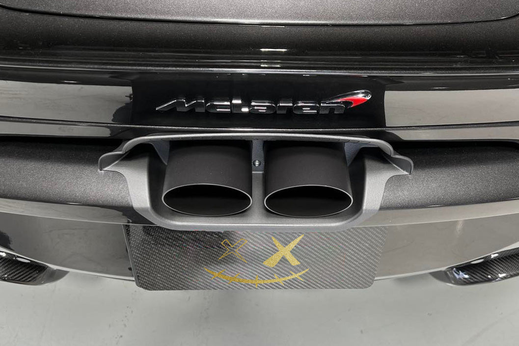 Voodoo Design McLaren 570S / 570GT Center Exit Exhaust (P1 GTR Style)
