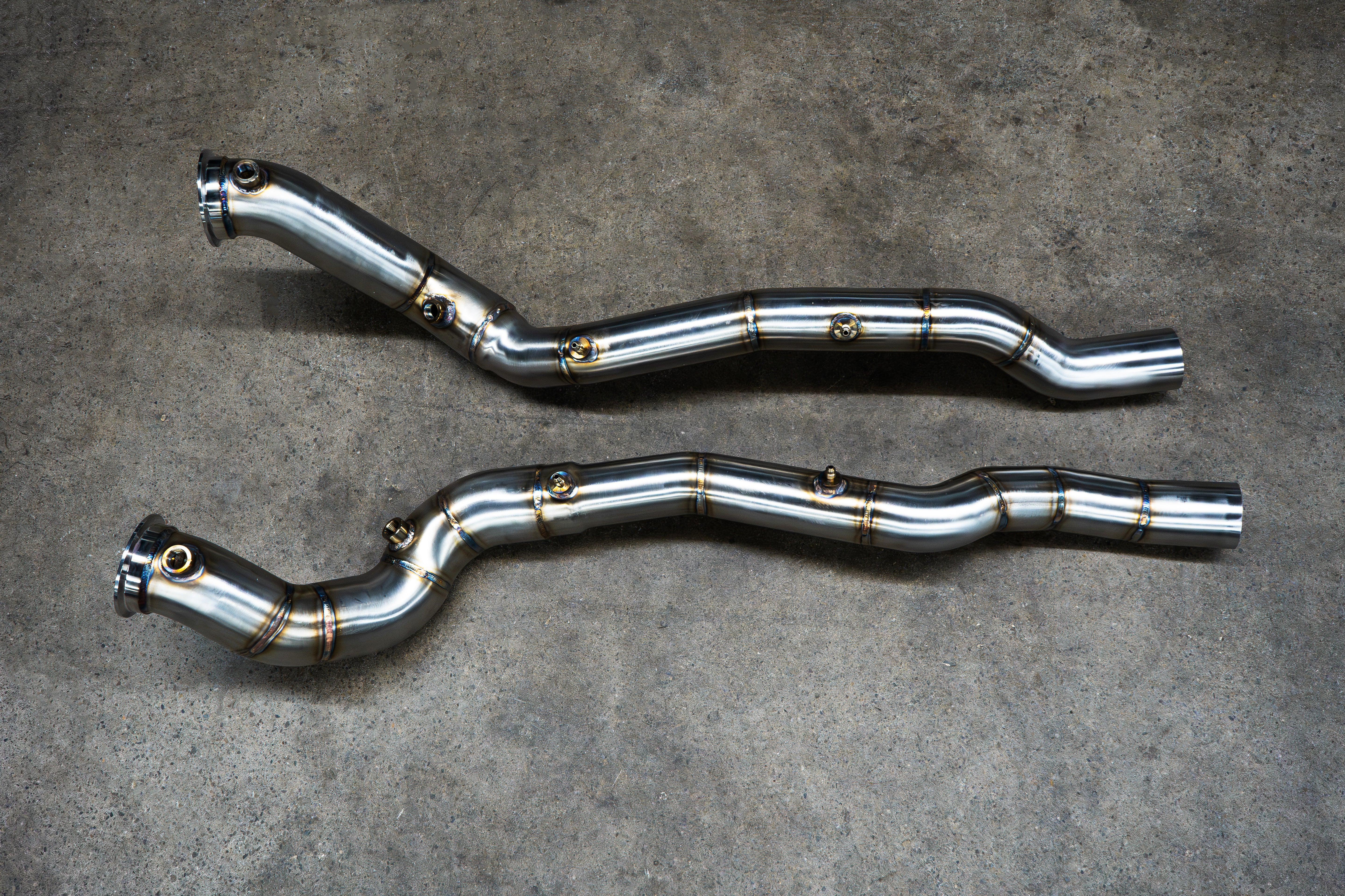 Voodoo Design Ferrari Roma Cat Bypass Pipes
