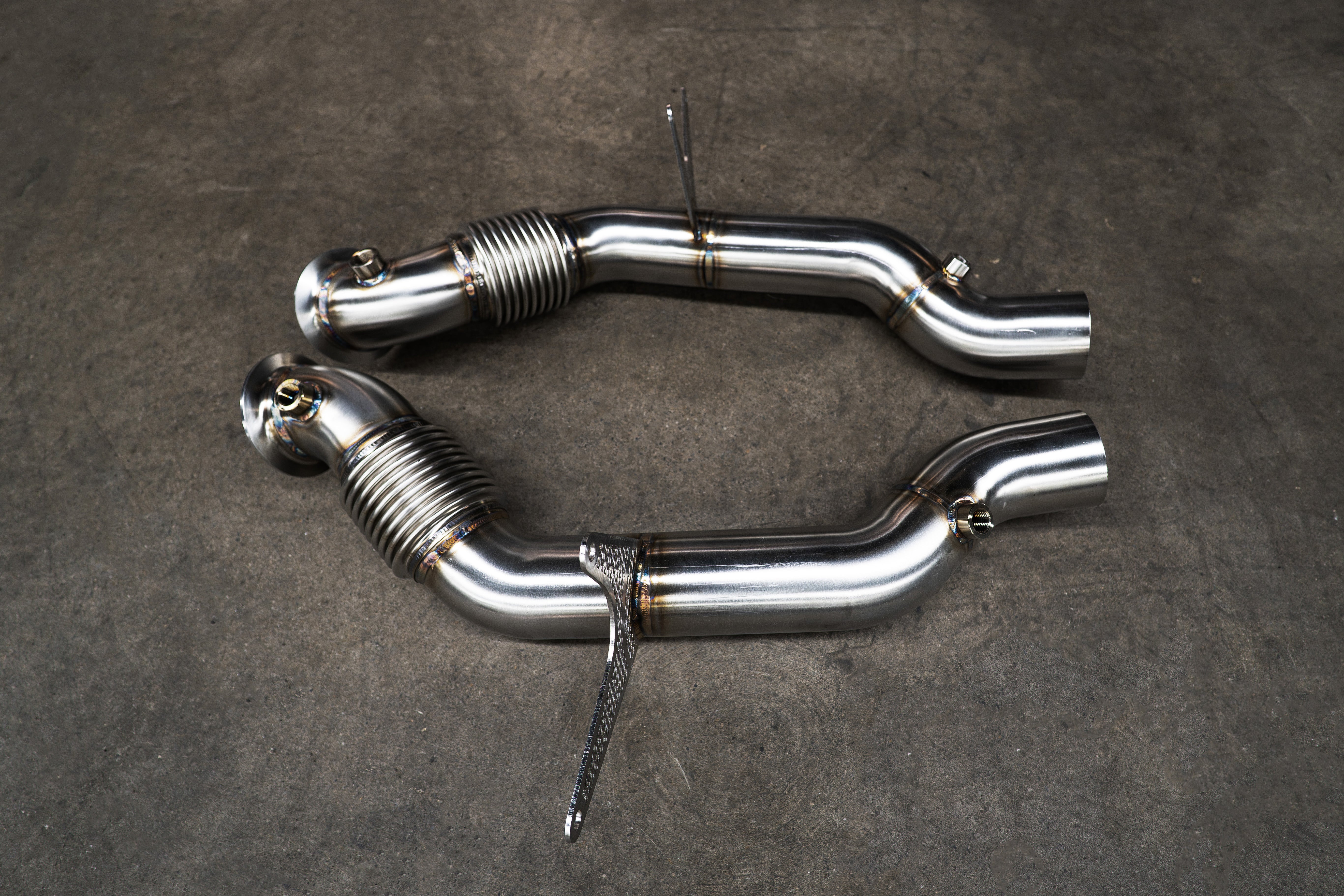 Voodoo Design Ferrari 488 Cat Bypass Pipes
