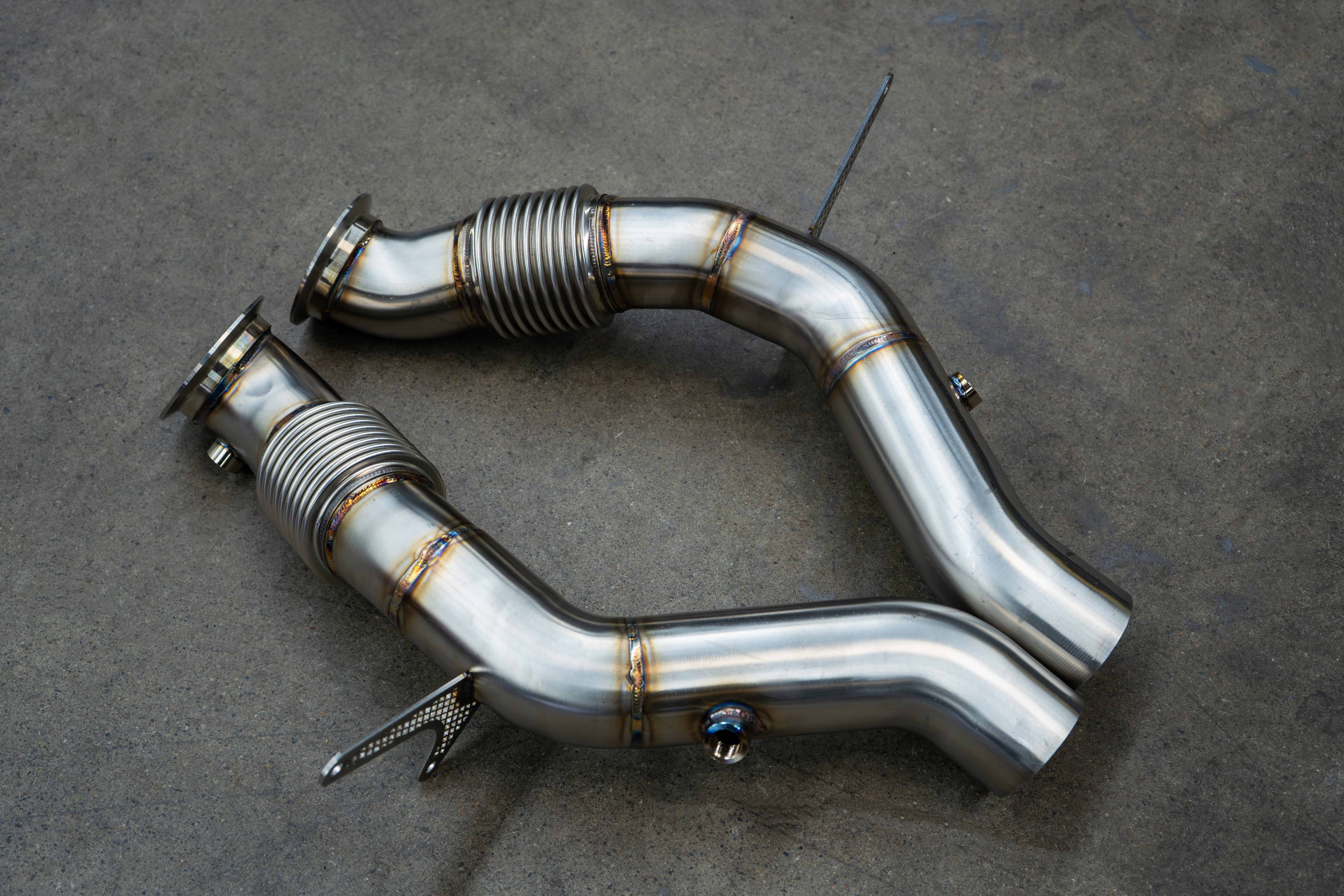 Voodoo Design Ferrari F8 Cat Bypass Pipes