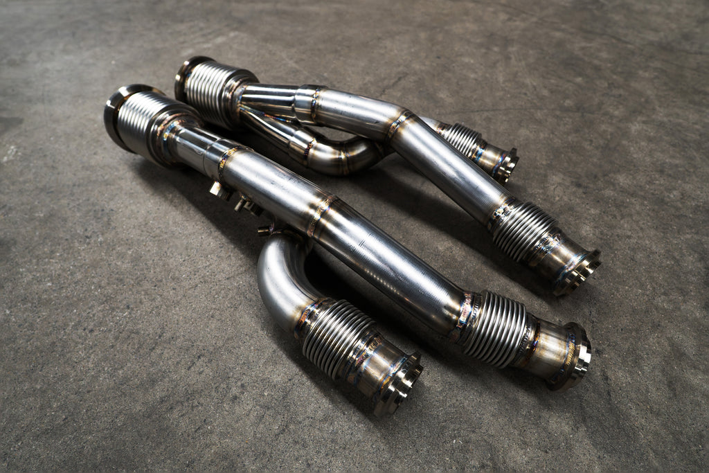 Skip Pipe Voodoo Design Lamborghini Aventador Cat Bypass Pipes (LP700 / 720 / S